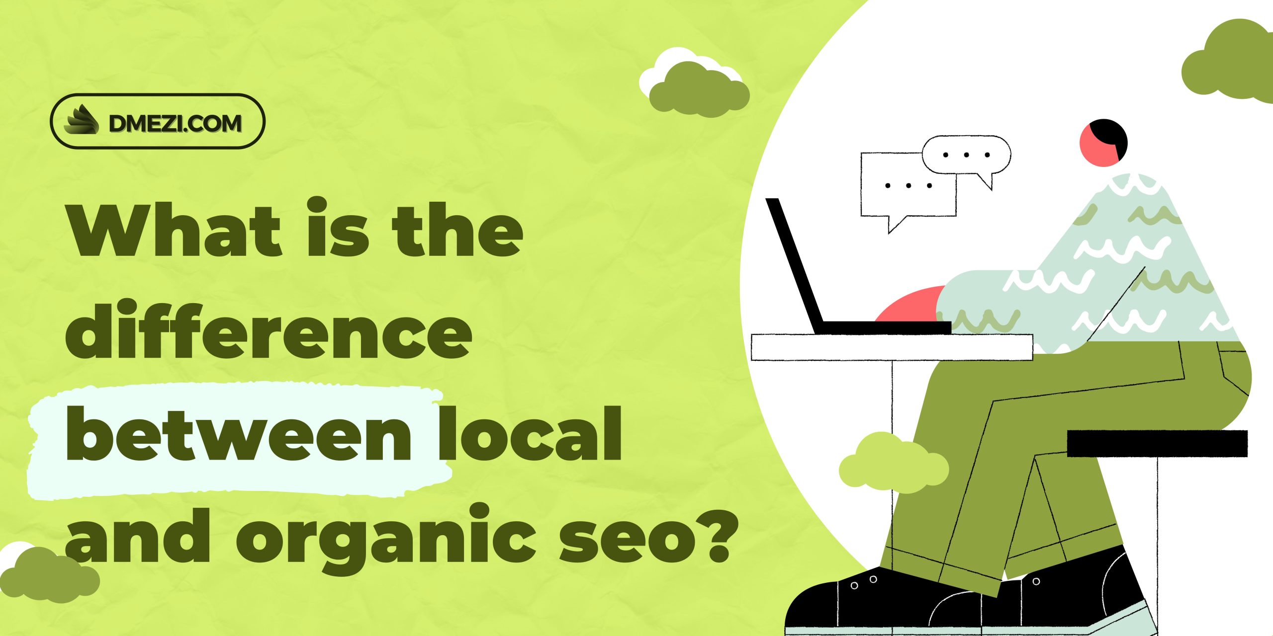 what is the difference between local and organic seo
