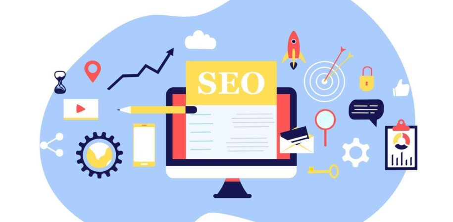 Visual of traffic, rankings, and tools.